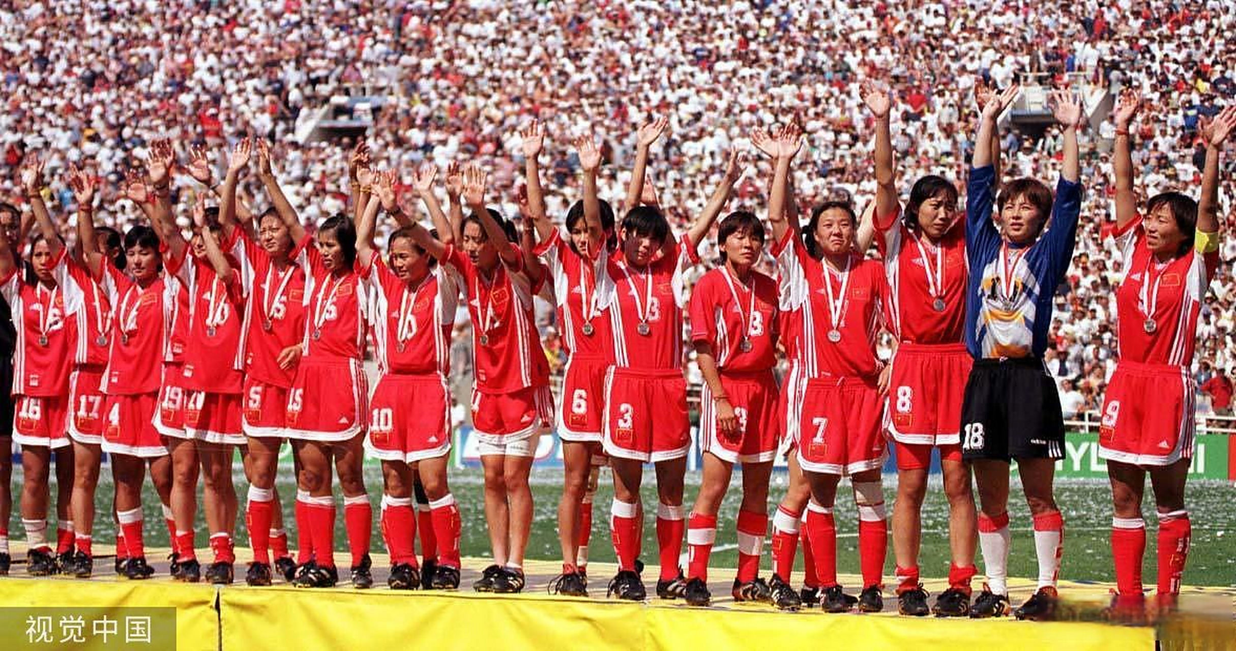 世界杯女足赛场上留下浓墨重彩的一笔 世界杯女足赛场上留下浓墨重彩的一笔