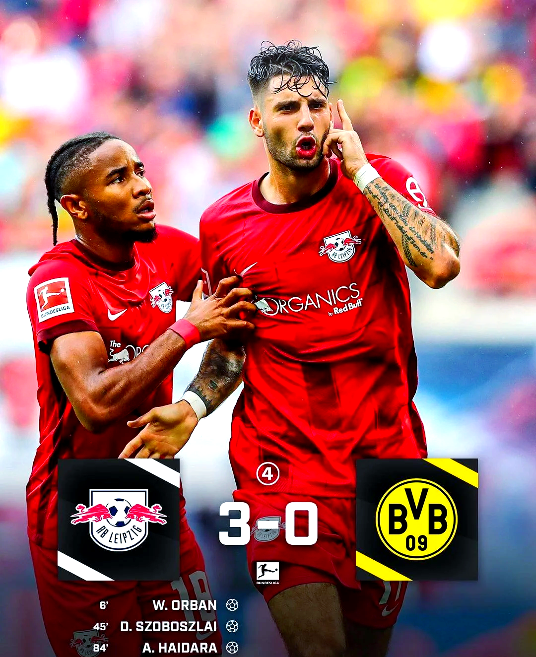 RB莱比锡战平了难缠的对手 RB莱比锡战平了难缠的对手